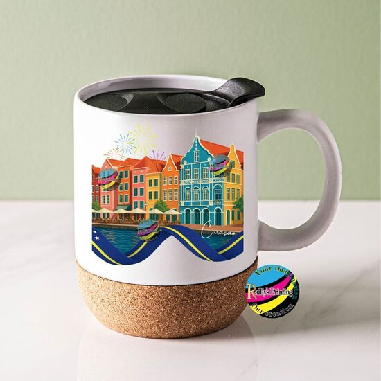 Cork bottom mug 14oz